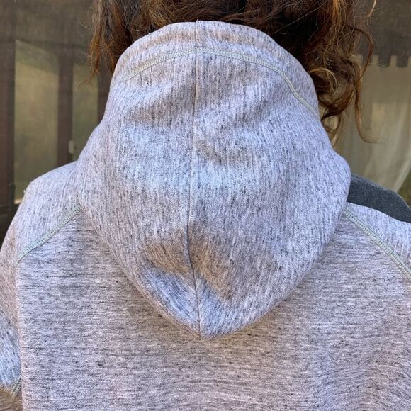 DSquared2 gray hooded iconic sweatshirt, made in Italy, logo along sleeves, L - Picture 2 of 10